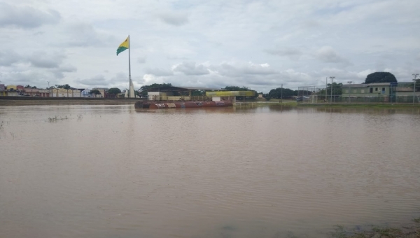 Nível do Rio Acre apresenta vazante em Rio Branco